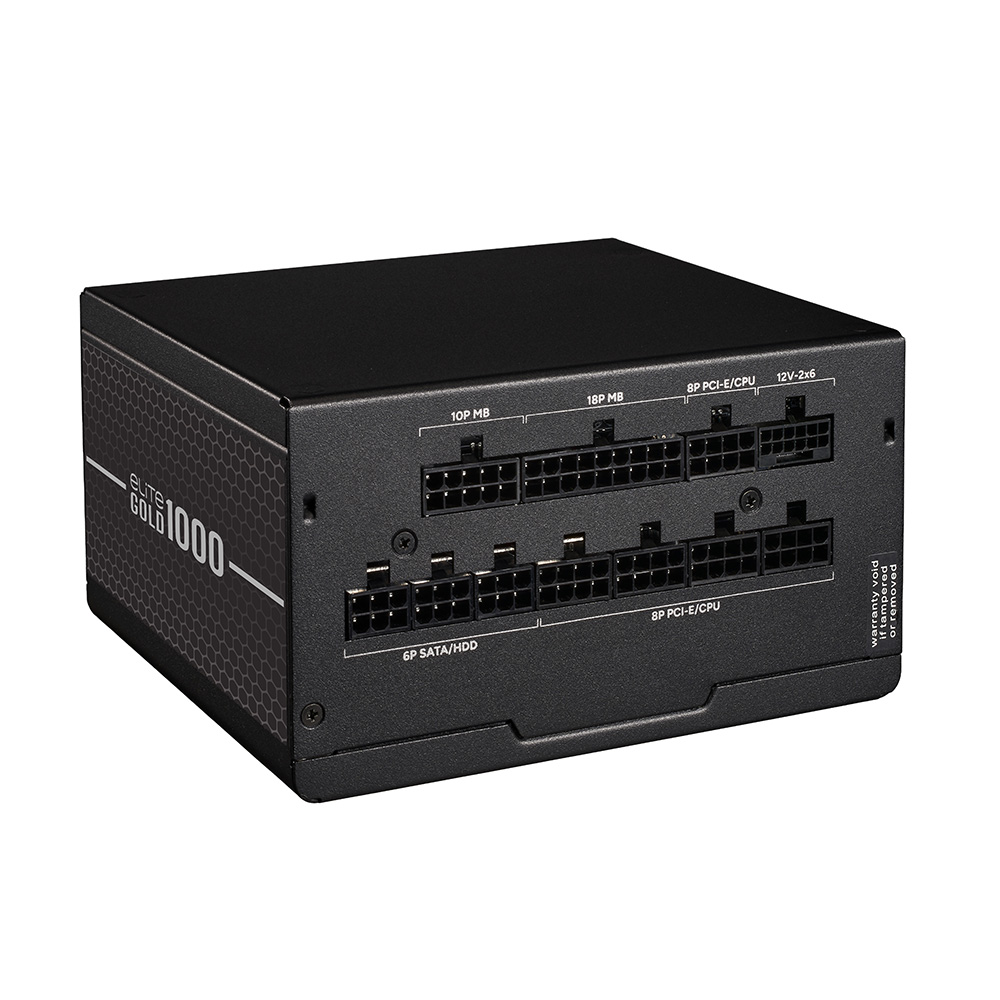 日常ゲーミングビルドに最適な80PLUS GOLD電源ユニット「ELITE GOLD